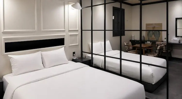 Двухместный номер Deluxe Hotel Carlton Incheon Airport Juan