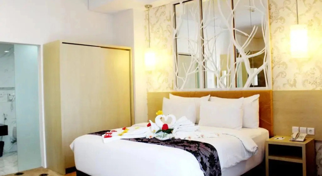 Двухместный номер Deluxe с видом на город Aquarius Boutique Hotel Sampit