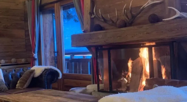 Luxueux Chalet Baron Meg ve vue Jaccuzi Pour 12, Забронировать Шале Виллы Овернь-Рона-Альпы, Вилла