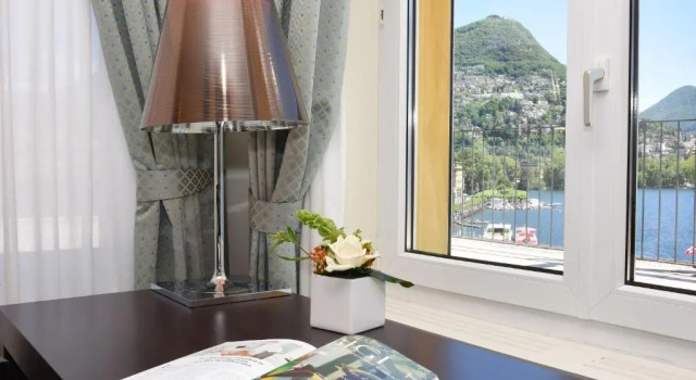 Одноместный номер Standard с видом на озеро Hotel Walter Au Lac