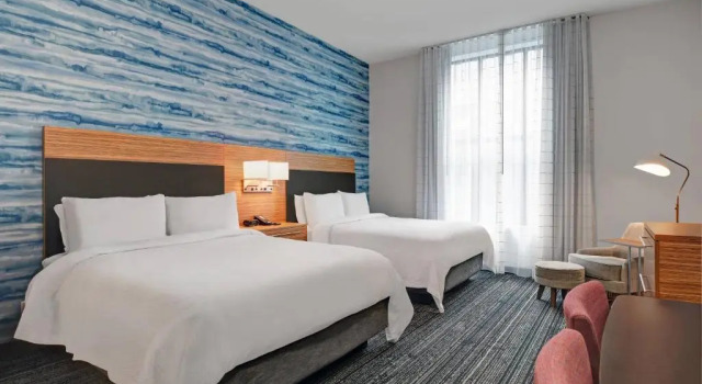 Двухместная студия TownePlace Suites by Marriott Cincinnati Downtown