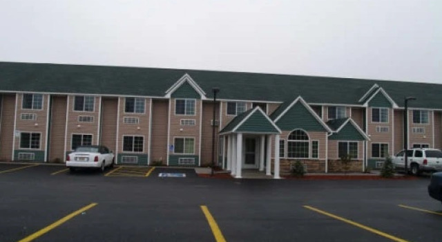 Кровать в общем номере Motel 6-Idaho Falls, ID - Snake River