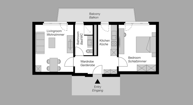 CITY STAY - Lindenstrasse, Book Apartment Hotels in Zurich with Parking, Parking
