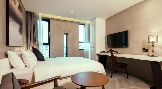Двухместный номер Deluxe Hotel The Designers LYJ Gangnam Premier