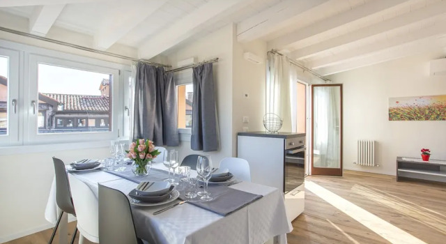 Апартаменты c 1 комнатой с балконом Venice Luxury Terrace View of San Marco