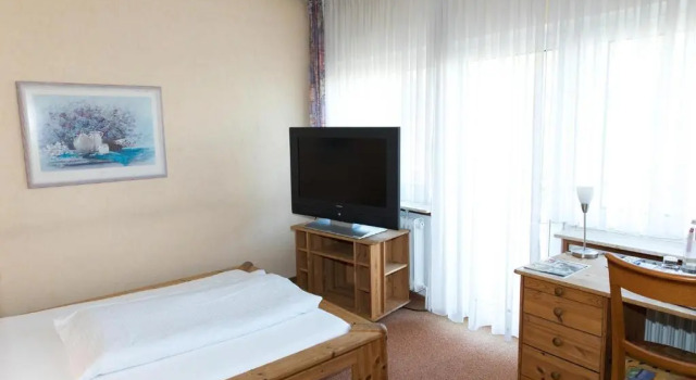 Одноместный номер Standard с балконом Hotel-Restaurant Zum Schwalbennest