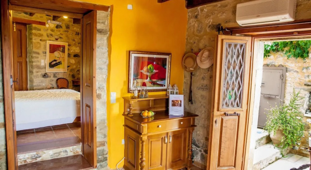 House With one Bedroom in Anatoli, With Wonderful sea View, Enclosed Garden and Wifi Near the Beach, Забронировать Отель Отели East Crete с парковкой, Парковка