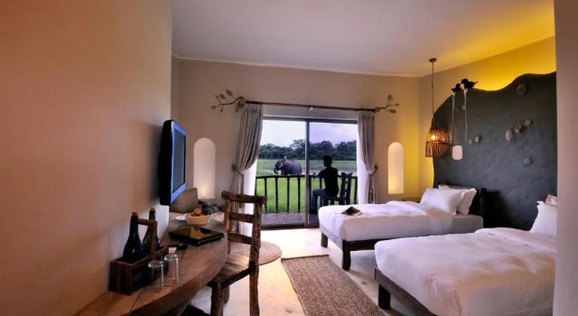 Двухместный номер Deluxe Barahi Jungle Lodge
