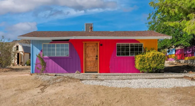 @ Marbella Lane - Rainbow House Glampers Paradise, Buchen Sie Ferienhaus Joshua Tree Joshua-Tree-Nationalpark