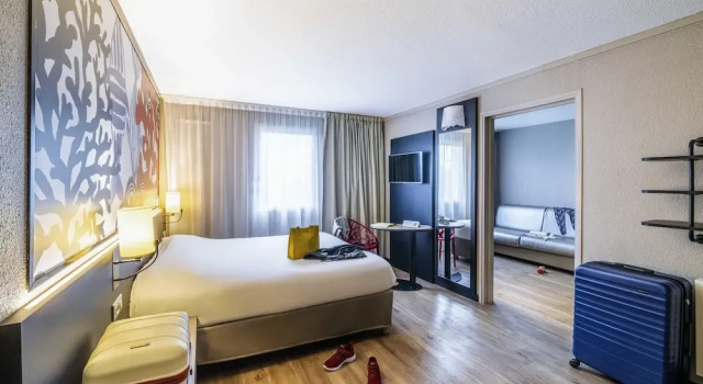 Двухместный семейный люкс ibis Styles Saint Brieuc Plerin