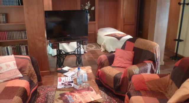Люкс с балконом Hotel Restaurant Les Pins logis