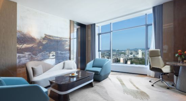 Люкс Deluxe Shangrao Raoshang Chengyue Hotel