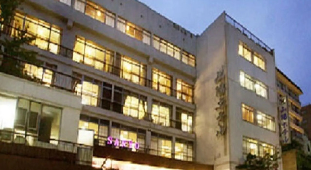 Кровать в общем номере Ikaho Onsen Sanyo Hotel - Vacation STAY 26406v