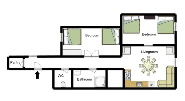 Апартаменты Modern Apartment Ve Smečkách 28