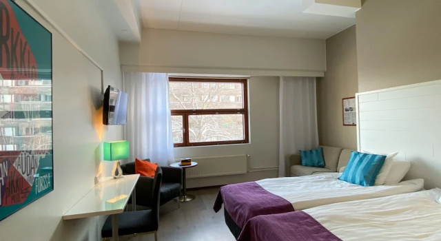 Двухместный номер Standard Hotel Fabrik Forssa