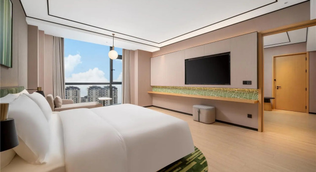 Люкс c 1 комнатой Hilton Garden Inn Taizhou Xinghua