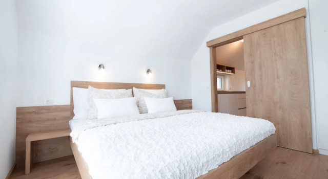 Апартаменты c 1 комнатой с балконом Apartments Svetina