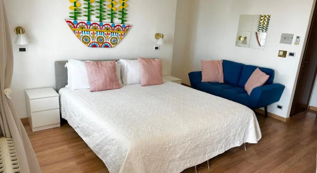 Четырёхместный номер Standard с красивым видом из окна Villa Greta Hotel Rooms & Suites