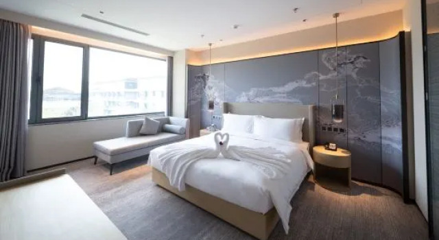 Люкс Deluxe Grand Metropark Jinhai Lake Hotel