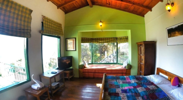 V Resorts Ramgarh Cottage, Rezervovat Rekreační dům Rāmgarh Uttarakhand