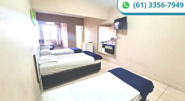 Четырёхместный номер Standard Dok Brasília Hotel - Unidade Taguatinga