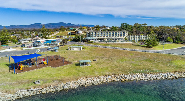 Scamander Beach Resort, Buchen Sie Resort Scamander Tasmanien, in der Nähe von Scamander Beach