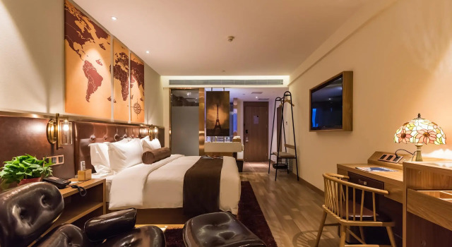 Люкс James Joyce Coffetel·Zhengzhou Convention and Exhibition Yaozhai Road Metro Station