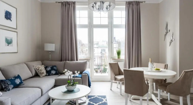 Апартаменты с 2 комнатами Sanhaus Apartments - ul HAFFNERA i okolice - 3-5 minut od plaży i deptaka