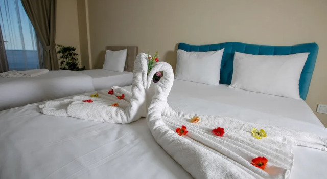 Семейные апартаменты с 3 комнатами Jalal VIP Suite Hotel