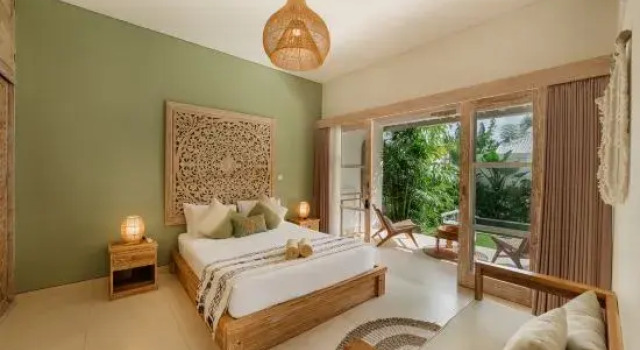 Villa Anna Lou 1BR Boho Escape in Seminyak, Varaa Villa Mökit kohteessa Bali, Mökki