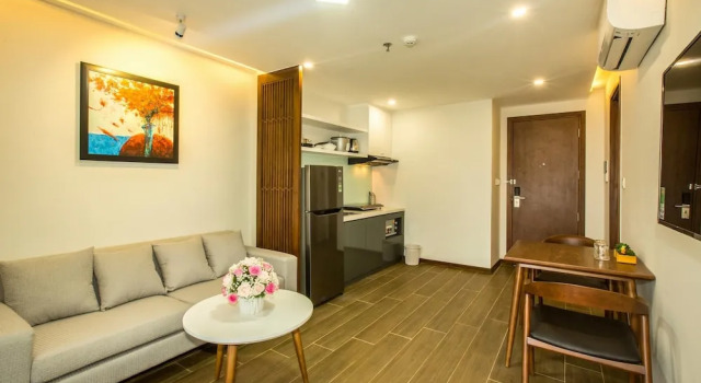 Двухместные апартаменты с частичным видом Citypoint Apartment
