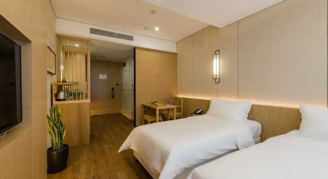 Двухместный номер Deluxe The Hidden House, Chengdu Chunxi Road Tianfu Square Branch