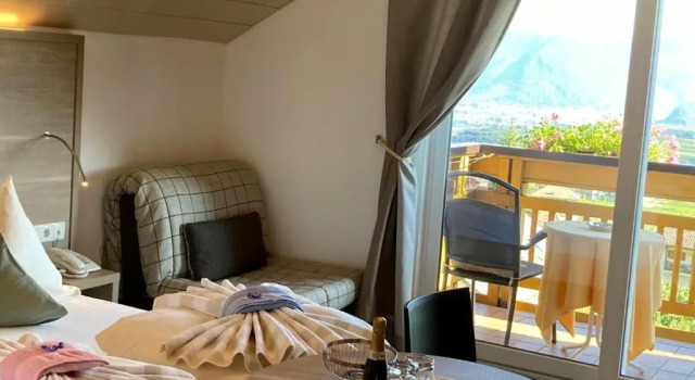 Студия DAS MATSCHER Residence & Garden Hotel