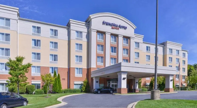 Кровать в общем номере SpringHill Suites Arundel Mills BWI Airport
