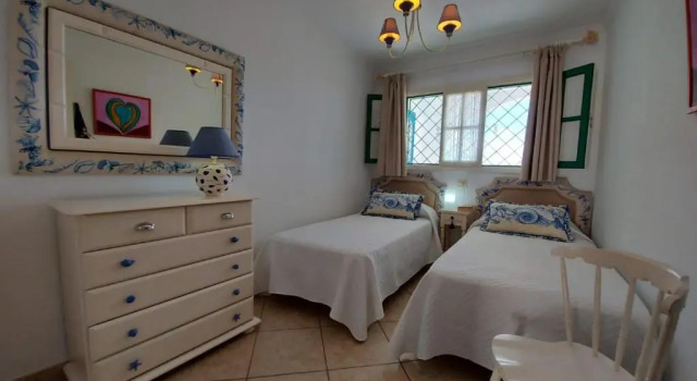 Apartamento 3A con FreeWifi y estupenda vista a Mar en Playa Las Burras