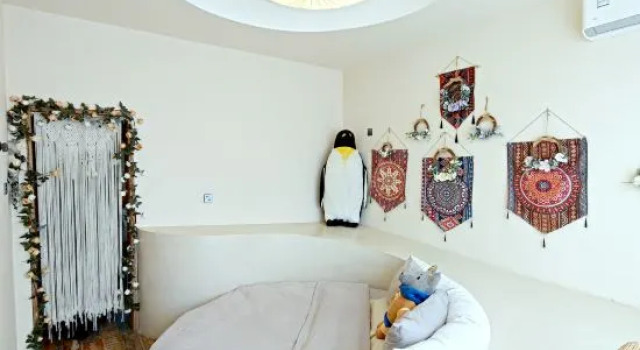 Двухместный семейный люкс Beijing Yuanjia Xiju Homestay (Hongluo Temple)