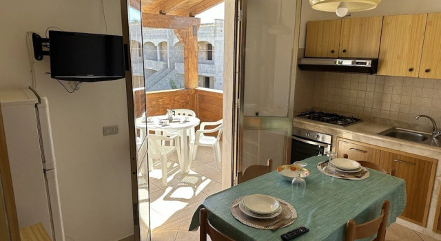 Апартаменты с балконом Appartamenti al mare Torre Pali by Ionian Travel