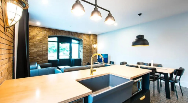 Двухместные апартаменты с 2 комнатами Les Lofts de la Gare - Par Les Lofts Vieux-Québec