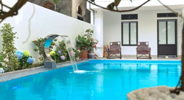 Tam Coc Lotus Homestay, Забронировать Отель Отели Ниньбинь с бассейном, Бассейн