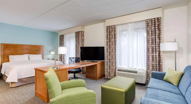 Двухместная студия Hampton Inn & Suites Manchester, TN
