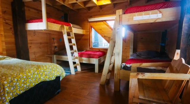 Кровать в общем номере The Sirena Insolente Hostel