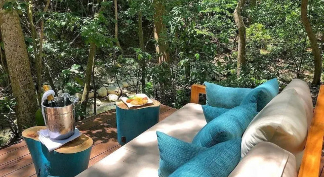 Люкс с видом на море Casa Bonita Tropical Lodge