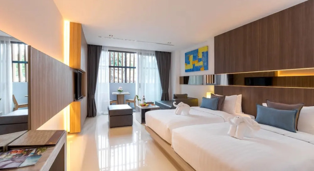 Двухместный номер Deluxe с балконом Kudo Hotel & Beach Club (Adults Only)