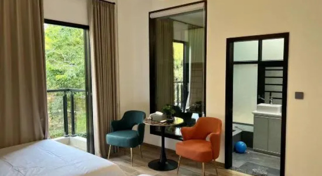 Люкс с 3 комнатами Qingyuan Fogang Xile Shangpin Wenquan Swimming Pool Homestay