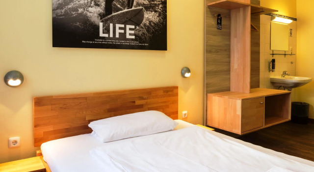 Одноместный номер Standard Euro Youth Hotel Munich