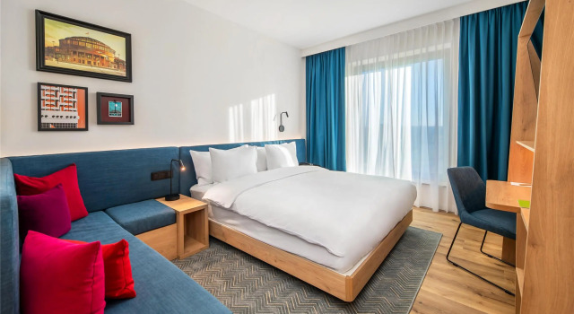 Двухместный номер Standard Hampton By Hilton Wroclaw Airport
