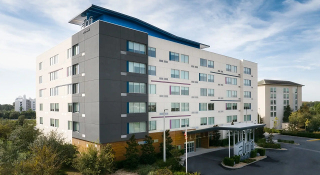 Aloft by Marriott Orlando Lake Buena Vista, Rezerwuj Hotel Hotele w Kissimmee z parkingiem, Parking