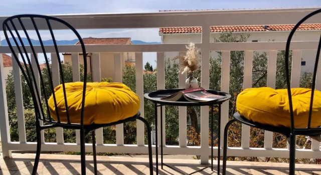 Студия с видом на море Studio apartments RAFAEL