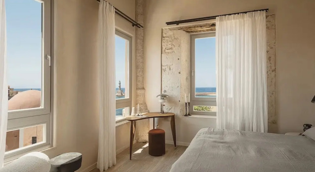 Двухместный номер Deluxe с видом на море Aisha Hotel