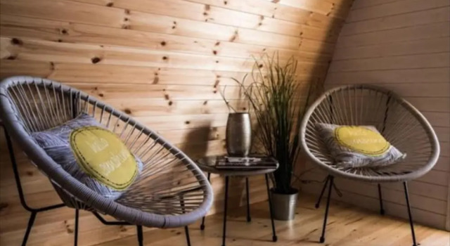 Chalet - Sleeps 2 - Balcony - Parking - Beach/golf